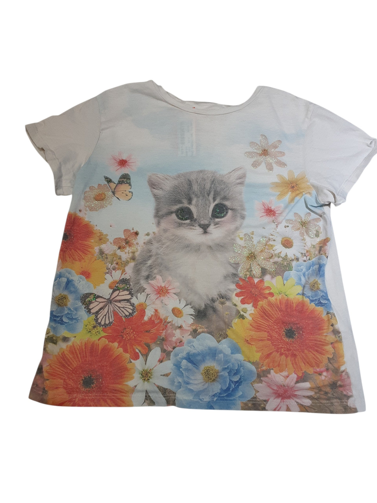 Pretty little Kitty top size 8-10
