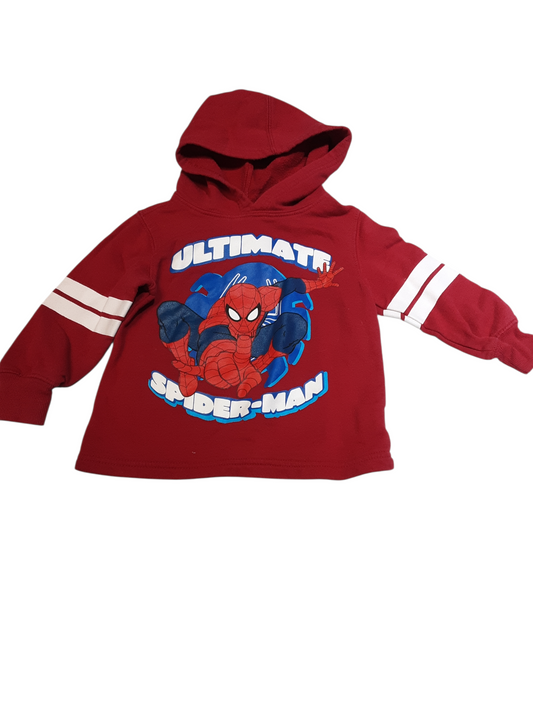 Ultimate Spider-Man Hoodie size 2