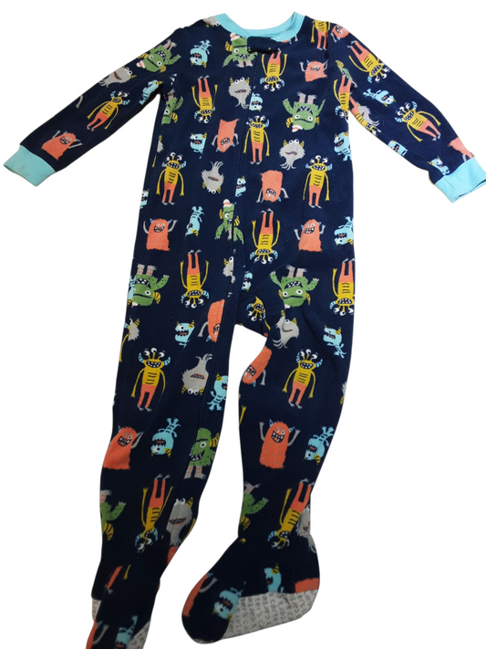 Fleece Monster Sleeper size 3