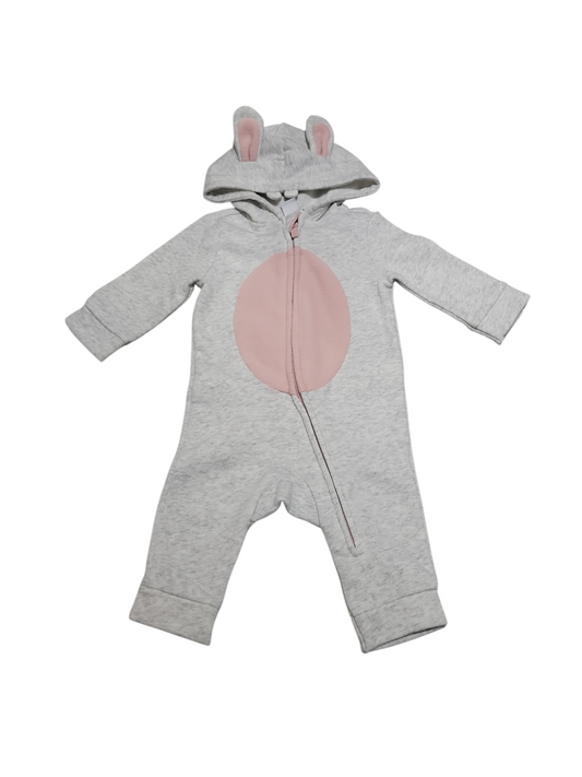 Bunny Onesie - Size 3-6m