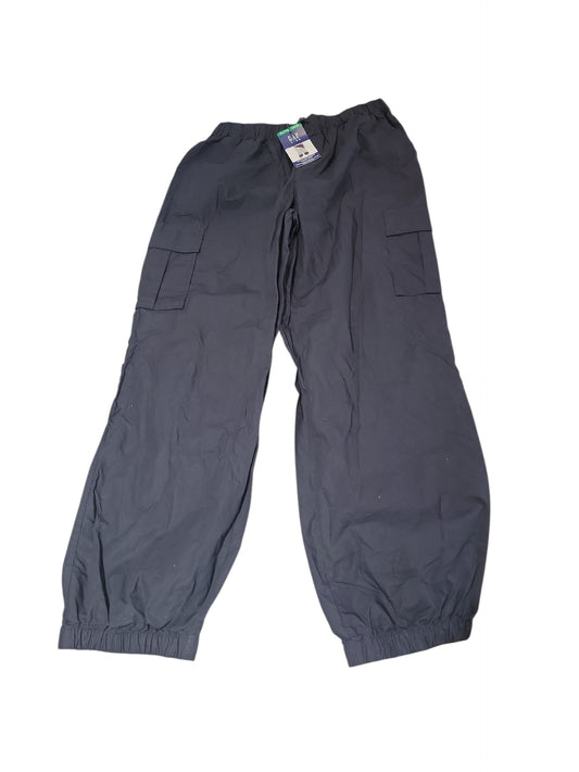 Black lightweight cargo pants 14-16