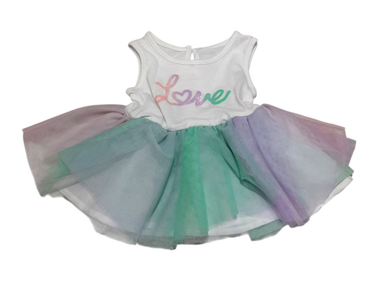Love Tulle Dress, size 0-3m