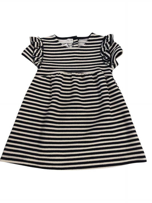 Striped Classical dress size 3-4 yrs