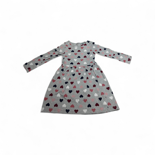 Girls Heart Dress - Size 5T