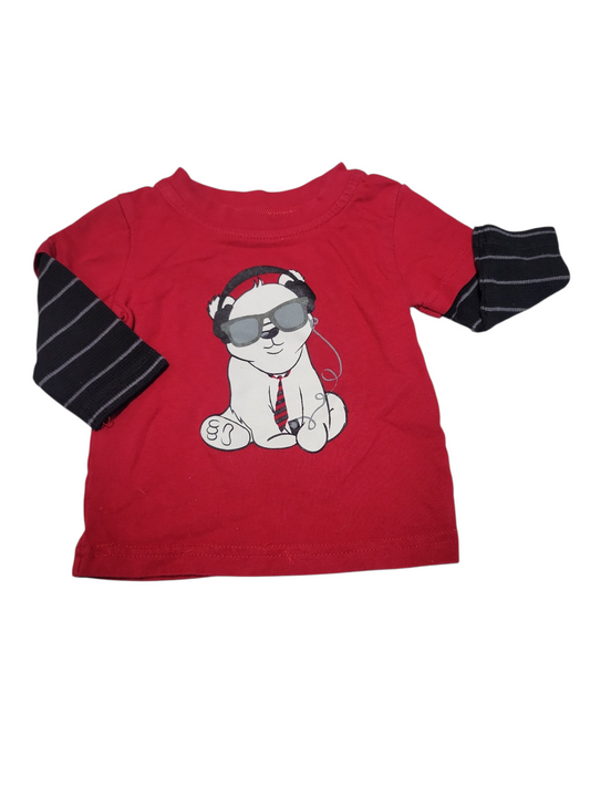 Bear tunes shirt 3-6m