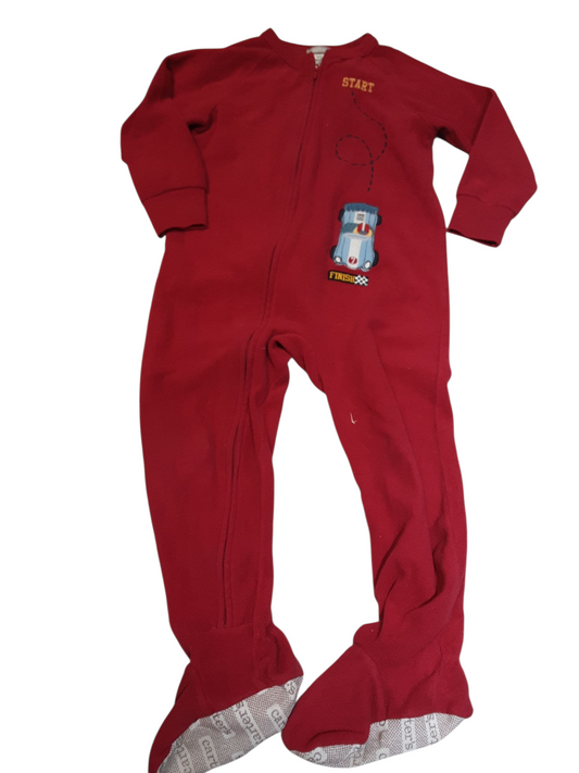 Red Racer Fleece Sleeper size 3