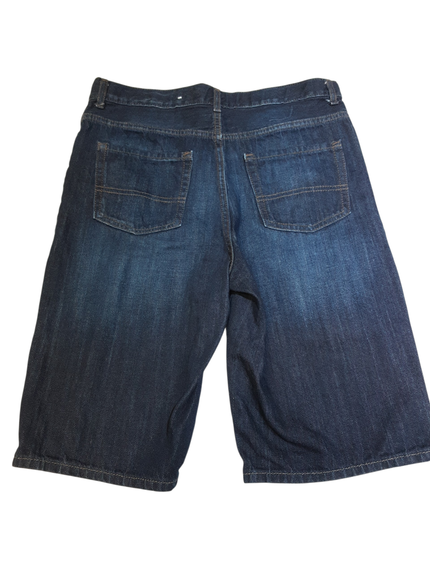 Cargo length dark denim shorts size 16