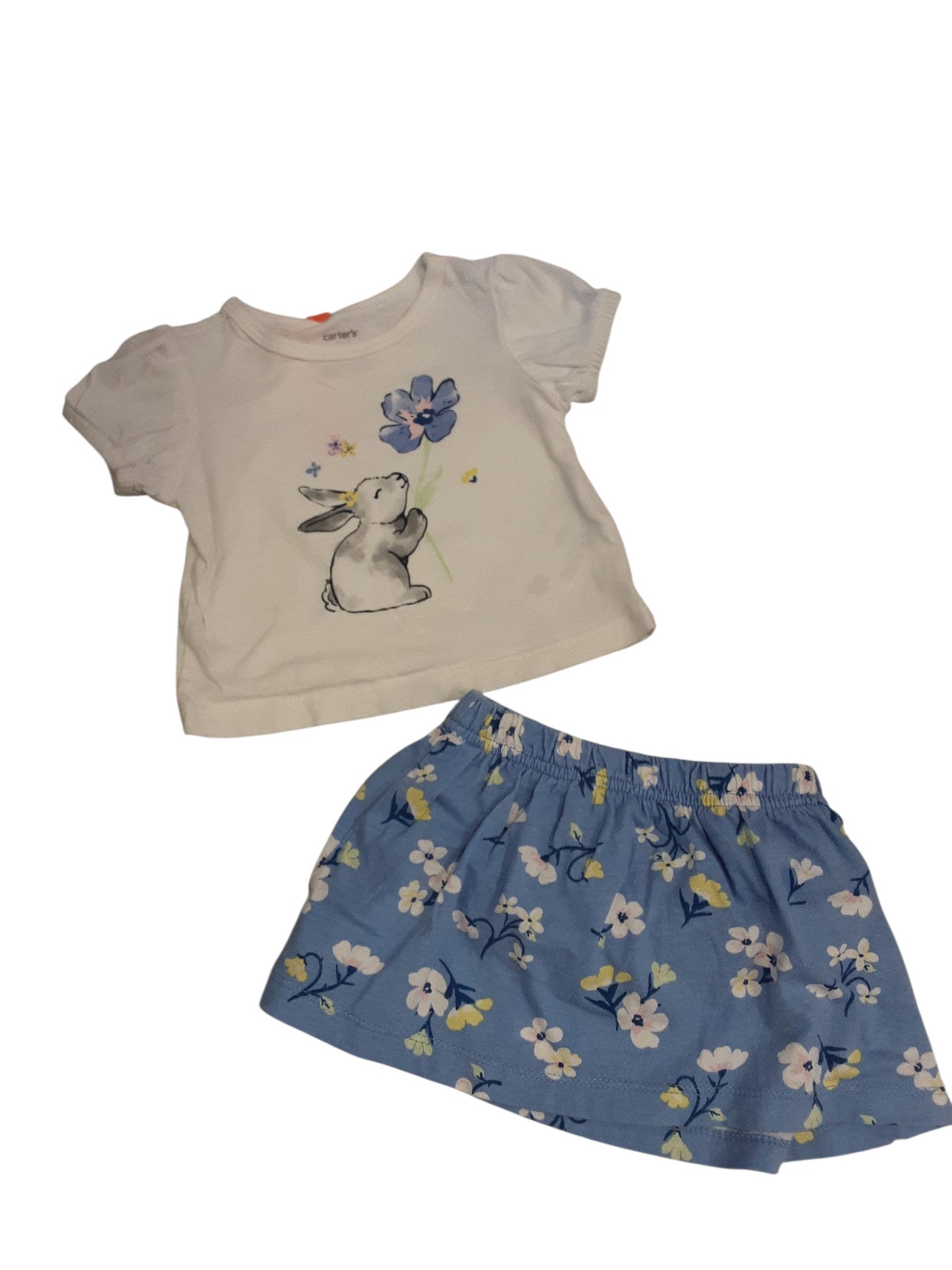 2 pc Spring bunny scooter set size 6months