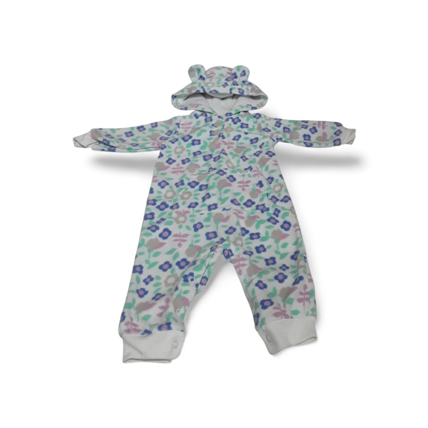 Floral Sleeper - Size 6m