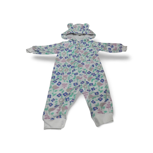 Floral Sleeper - Size 6m