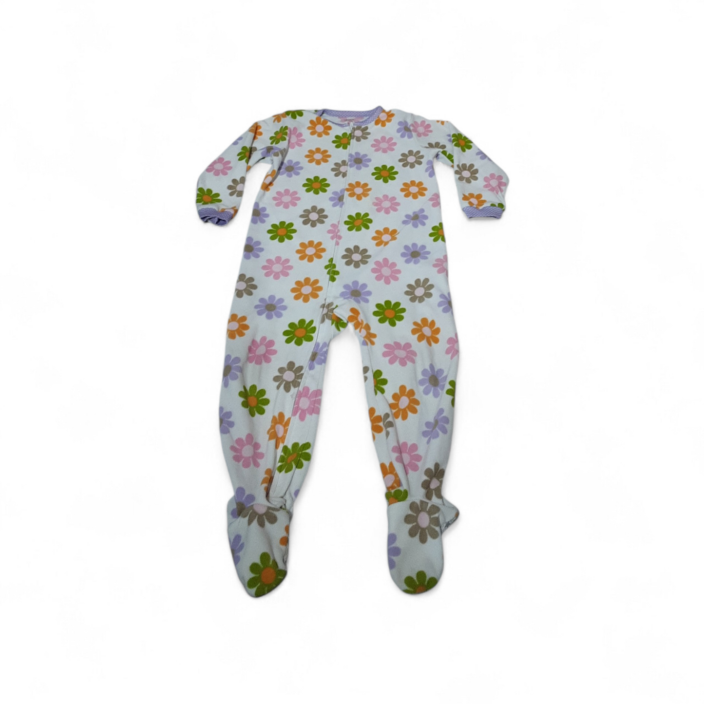 Floral Sleeper - Size 4T