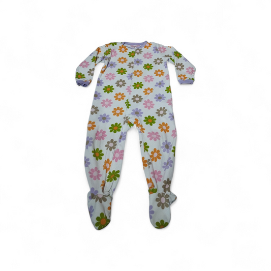 Floral Sleeper - Size 4T