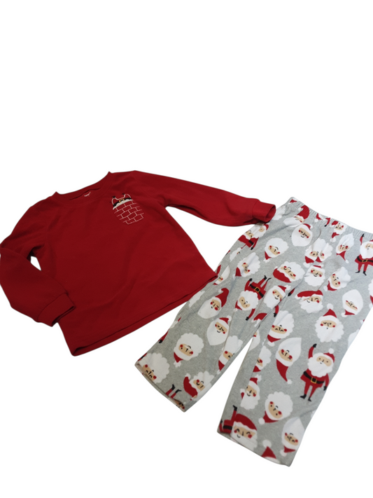 Oh oh! Santa is stuck 2 Piece Pajamas size 4