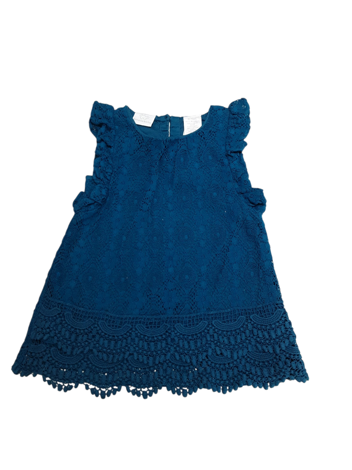 Lace detail dress size 6-9m