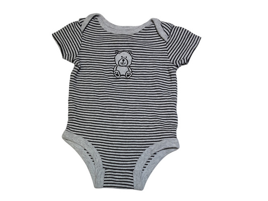 Teddy bear onsie, size 6m