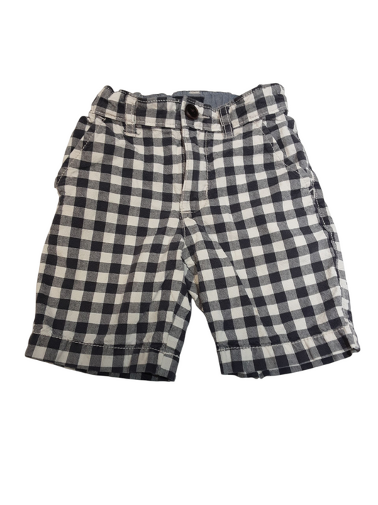 Boys Gingham shorts size 4