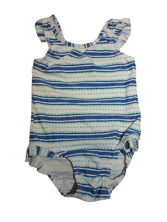 Waves of blue swimsuit size 18-24months