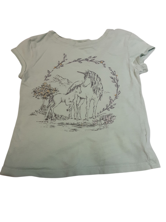 Magical mother and baby unicorn top size  4/5