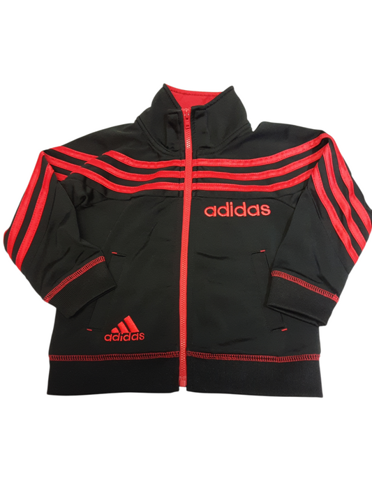 Boys red&black jacket size 2