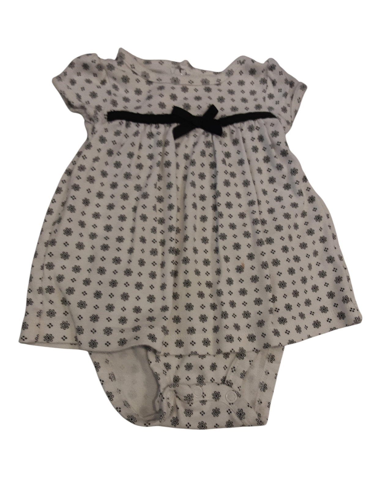 Bow romper size 6m