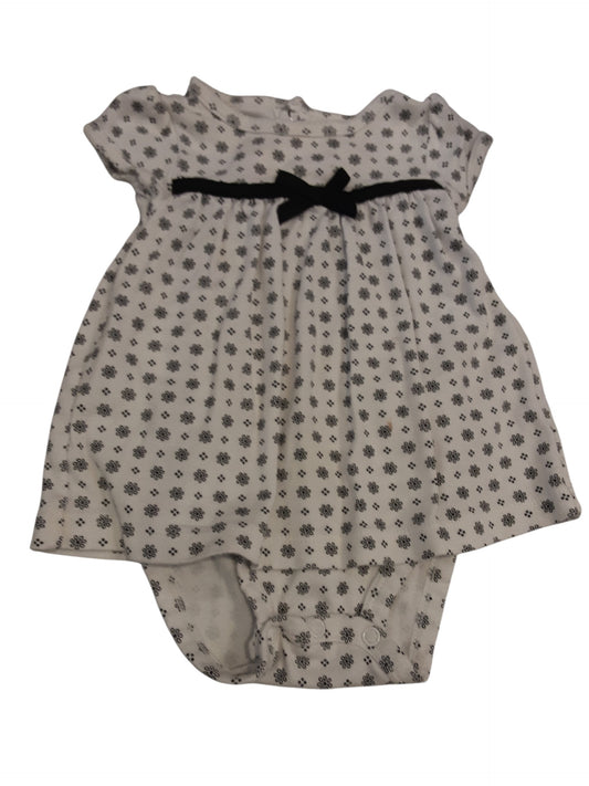 Bow romper size 6m