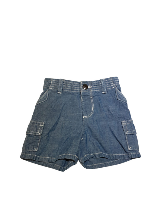 Light Denim Shorts 3/6 Months