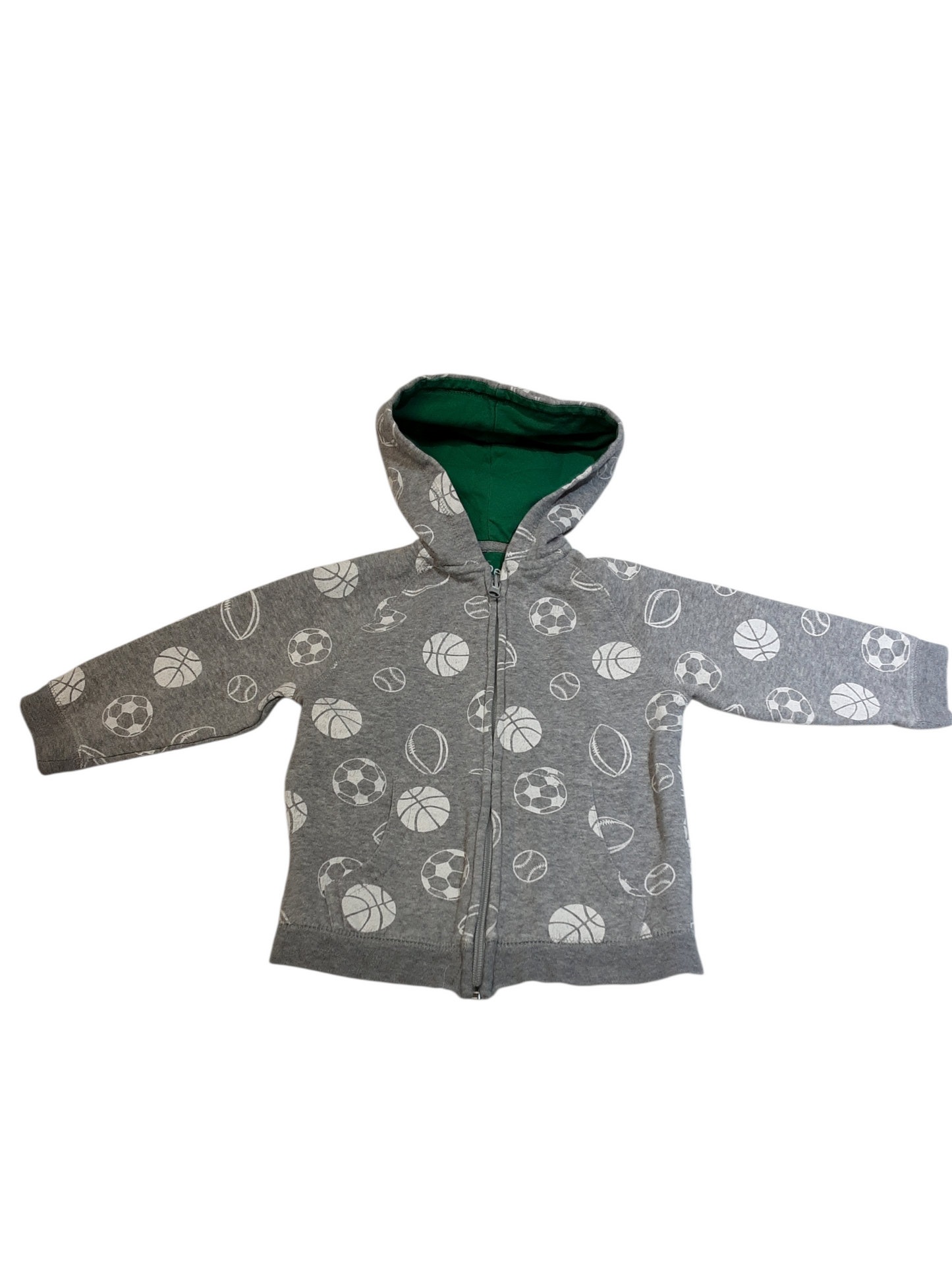 Play ball fleece jacket size 2