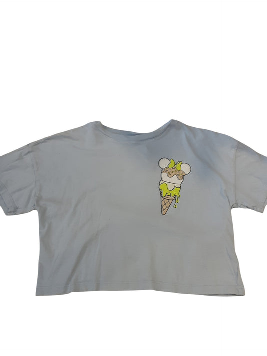 Minnie Ice Cream cropped tshirt size 12
