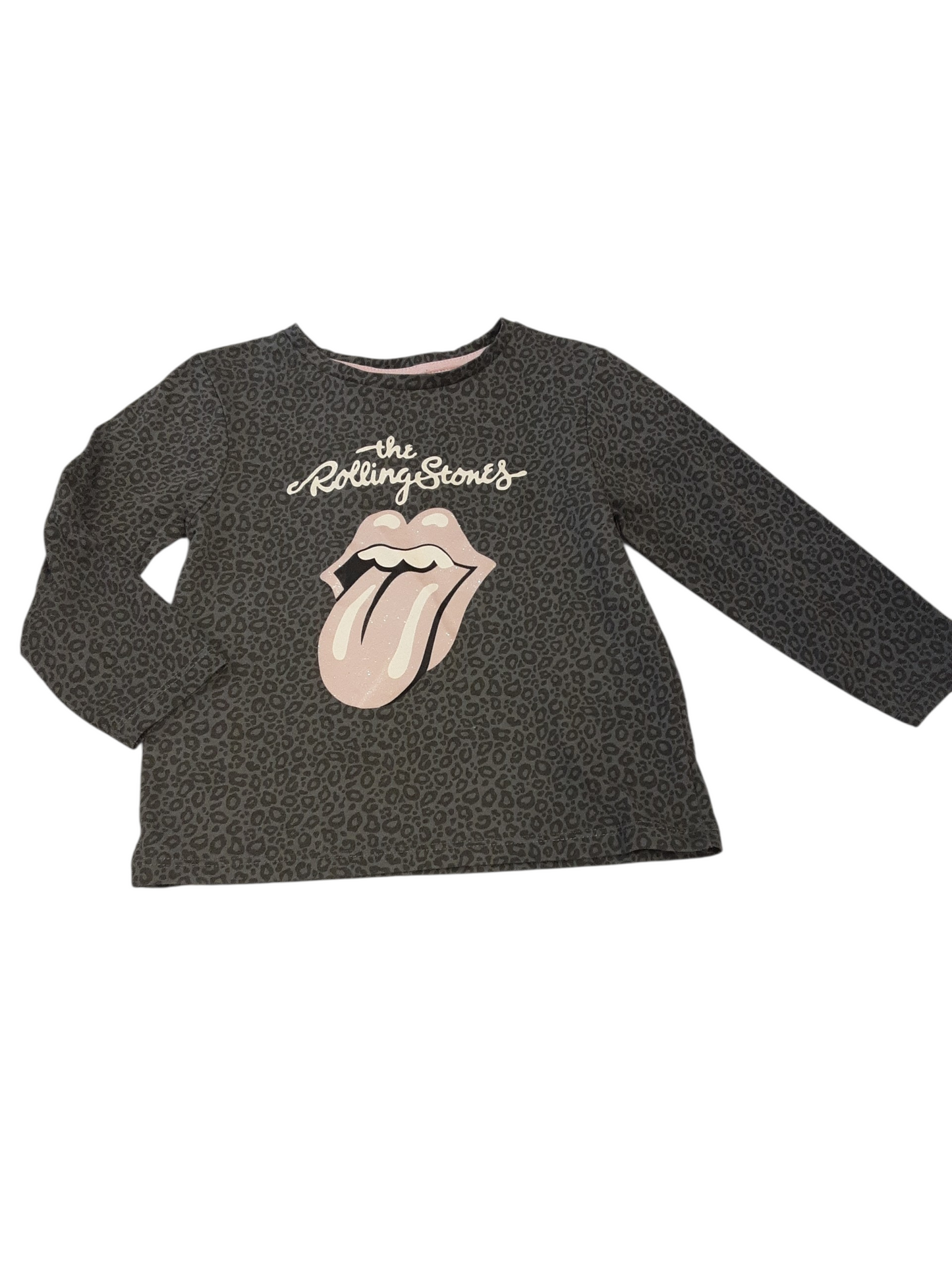 Rolling Stones Animal print top size 4