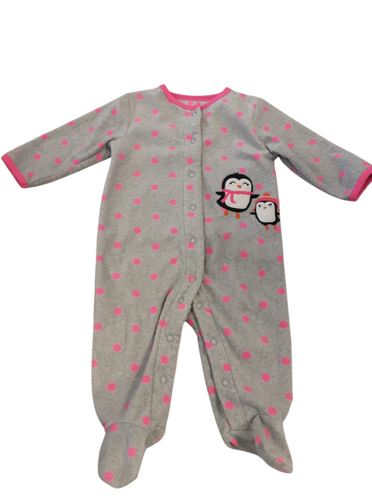 Penguin 🐧 fleece sleeper size 6months