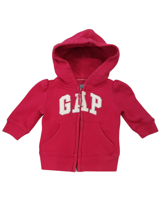 Fushia Gap hoodie size 3-6months
