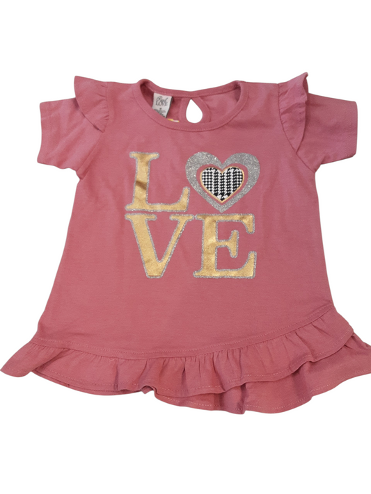 Pink Love size 4