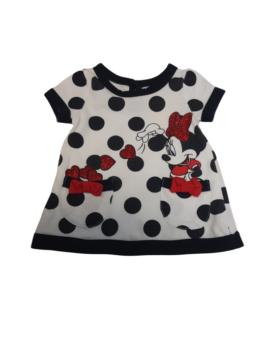 Minnie dress size 0-3months