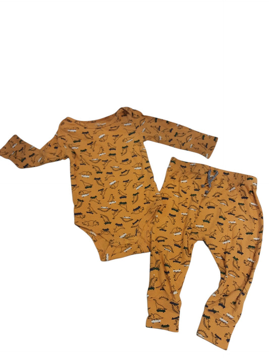 Skateboarding Dinos size 6-12m