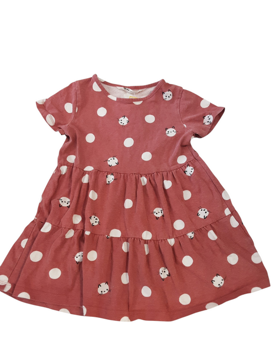 Kitty baby doll style dress or top size 2-4