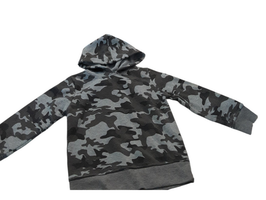 Grey Camo Hoodie - Size 4