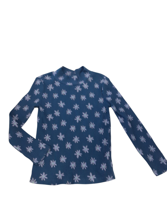 Stretch ribbed top size 5