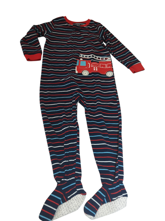 Fleece Firetruck Sleeper size 5 years