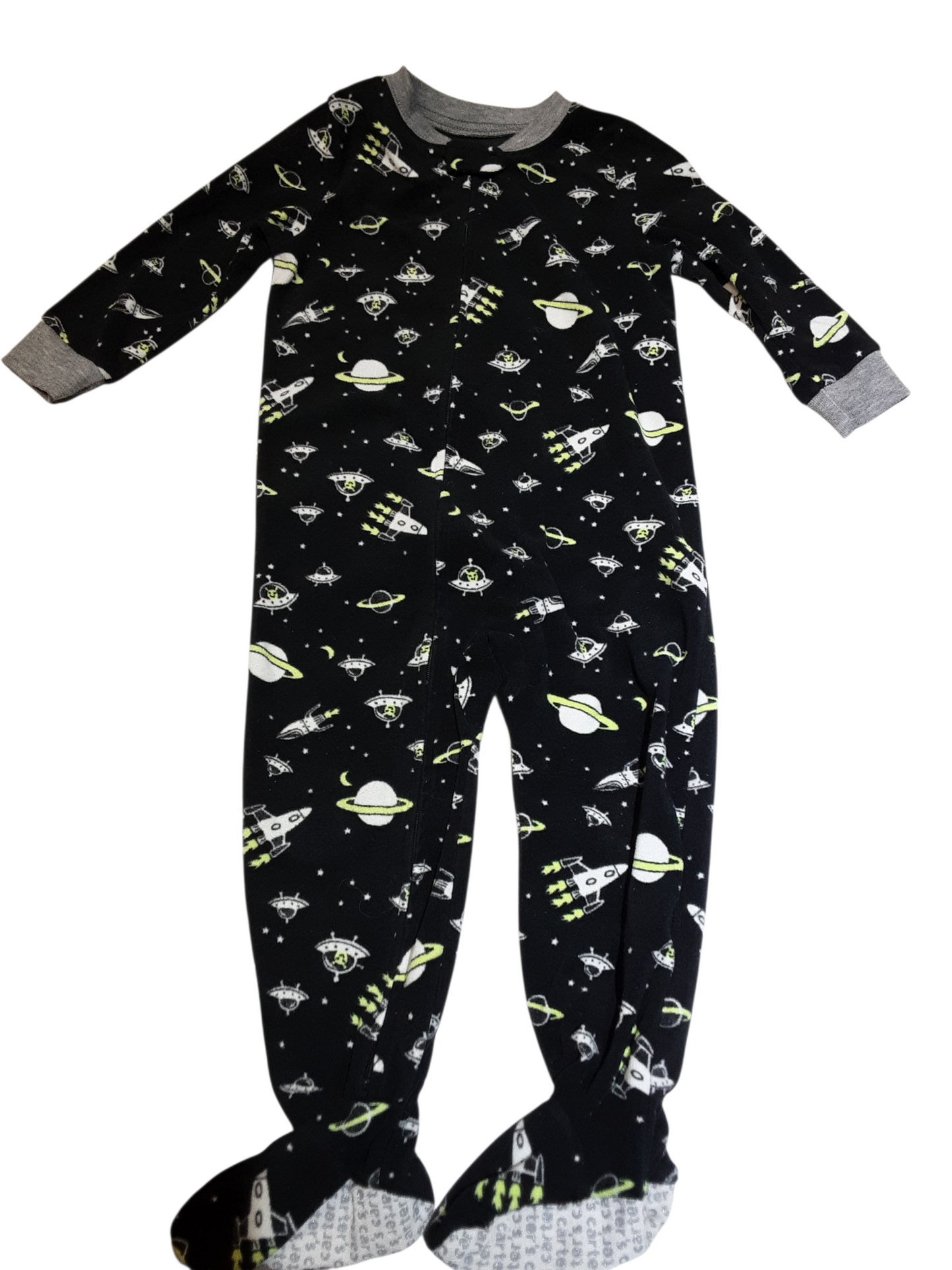 Space Fleece Sleeper,  size 2