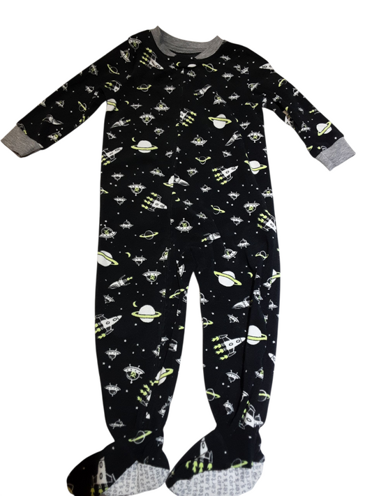 Space Fleece Sleeper,  size 2