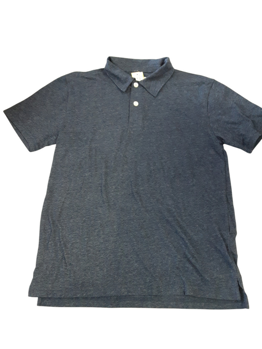 Navy Heather Po,o top size 10-12yrs