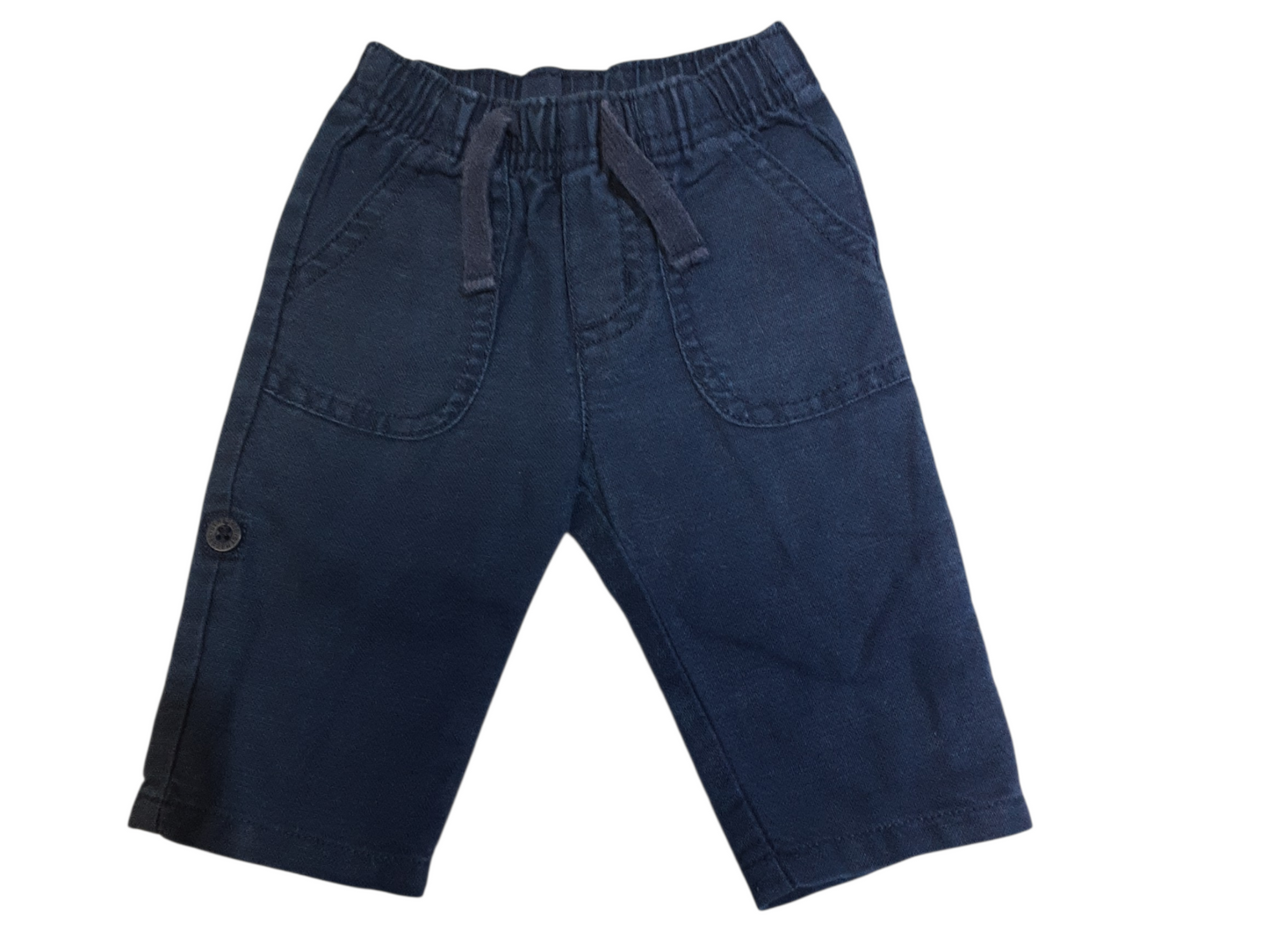 Navy pants with pockets size 0-3m