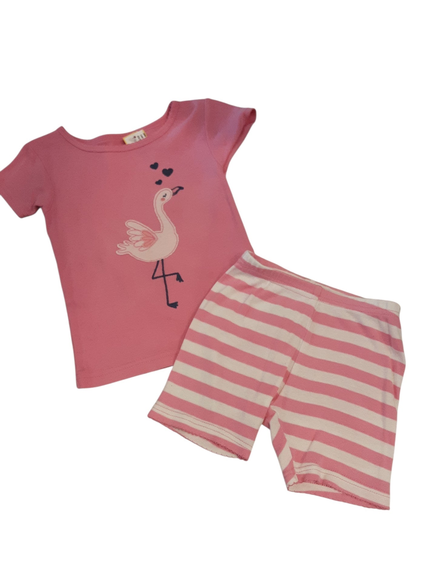 2 pc short pajamas size 2