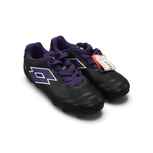 Black and Purple Soccer Cleat Size 11 youth
