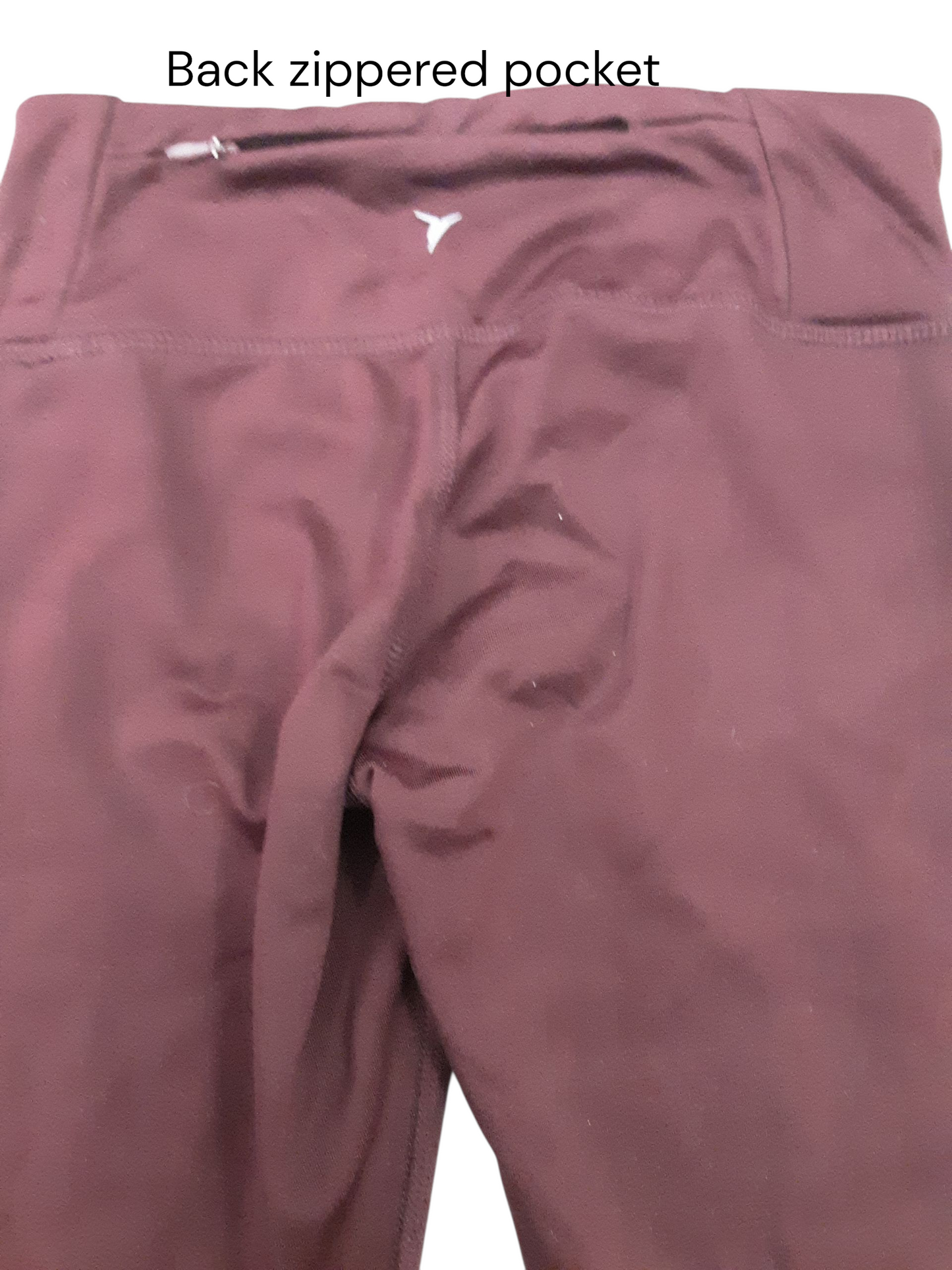 High wausted power soft leggings with back hidden pocket size 8