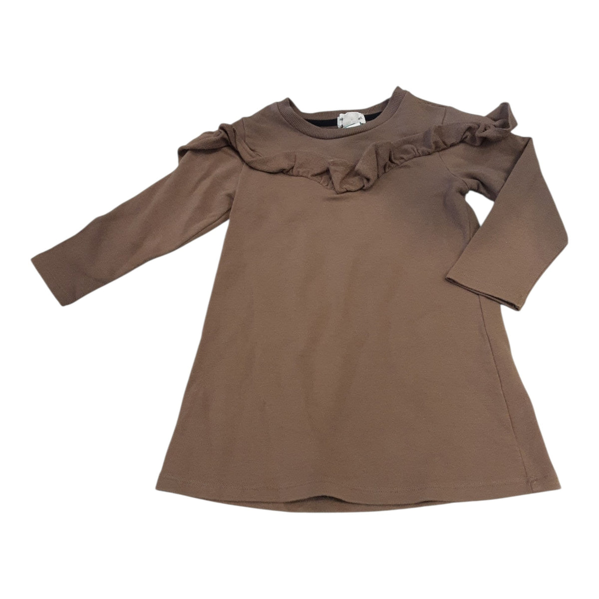 Brown ruffle size 2