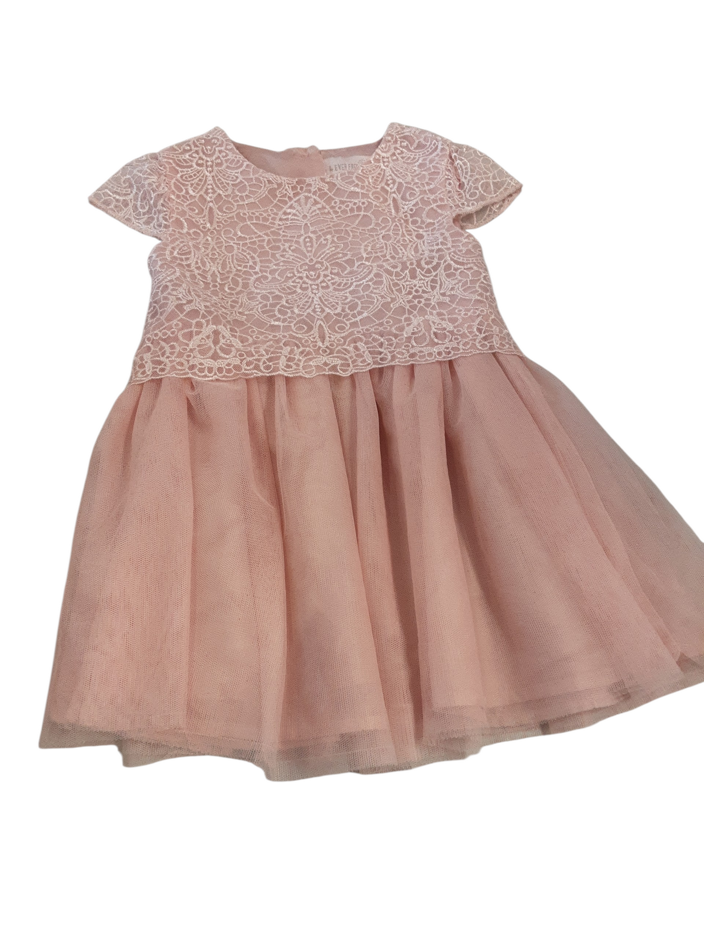 Pink lace&tulle dress size 3
