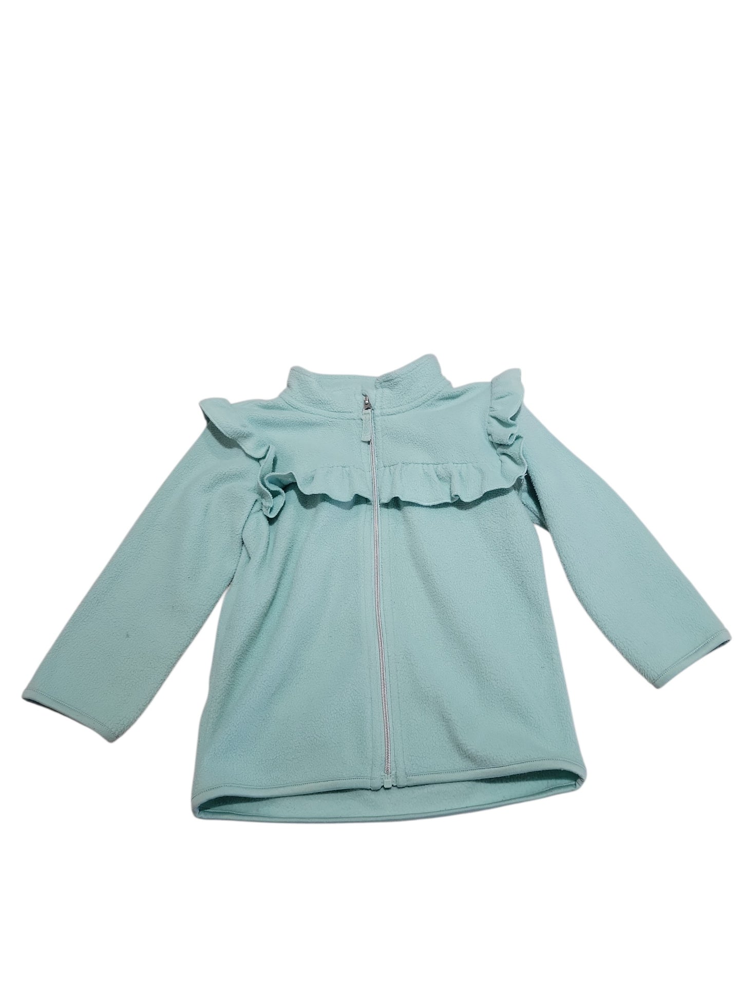 Green fleece sweater 12-18m