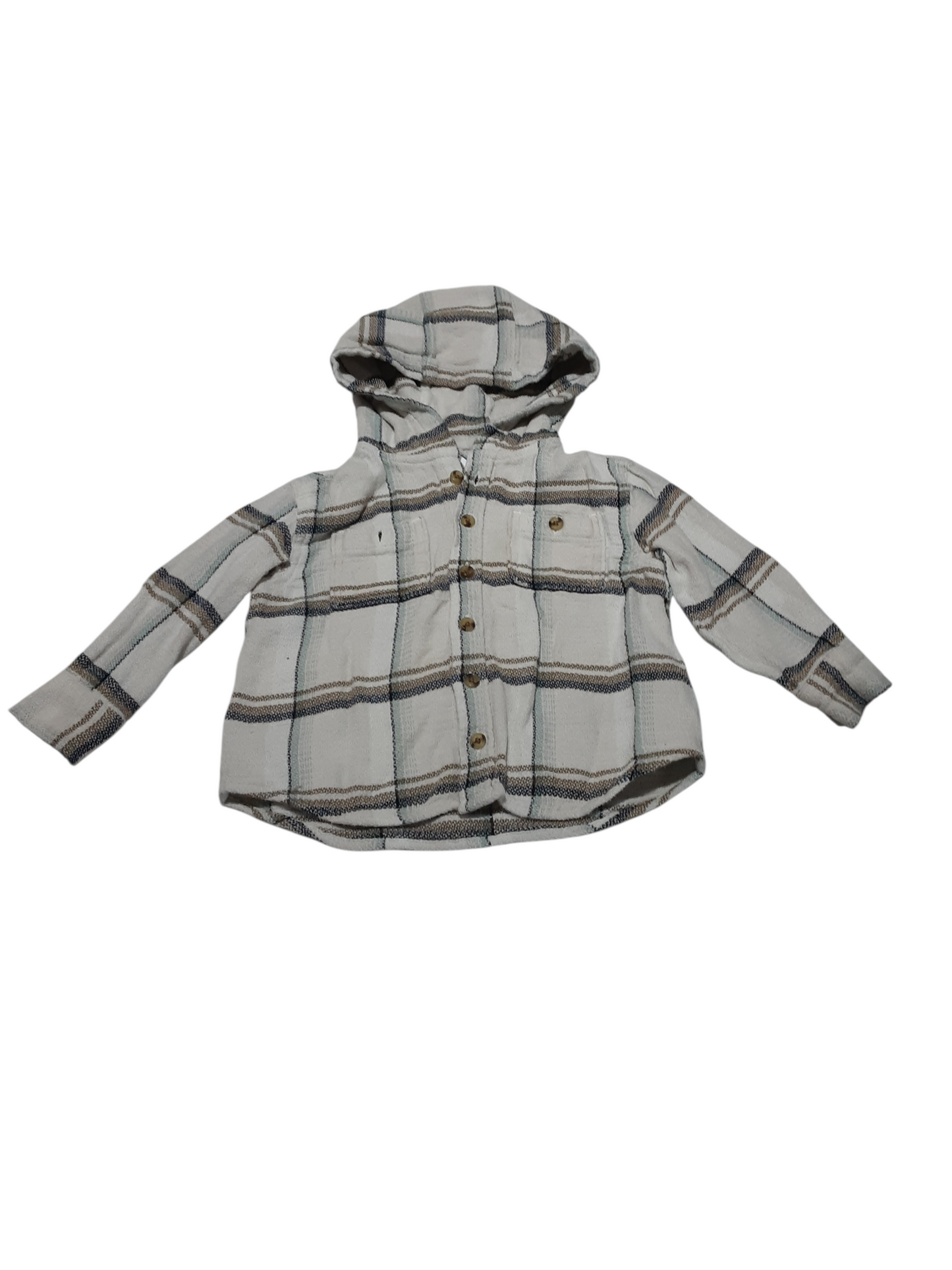 Plaid Button Up, size 3T