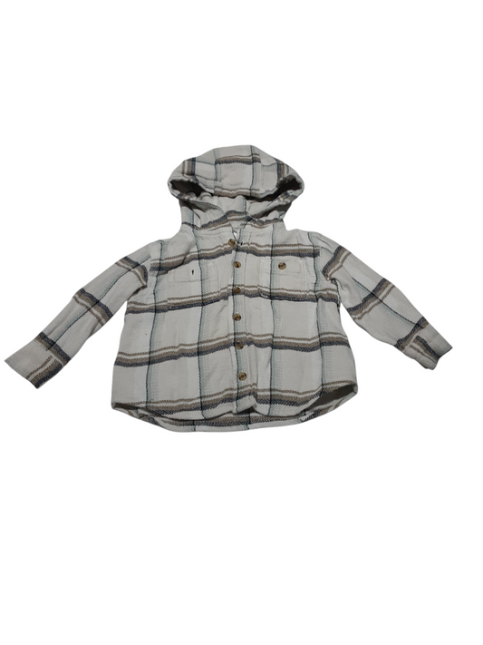 Plaid Button Up, size 3T